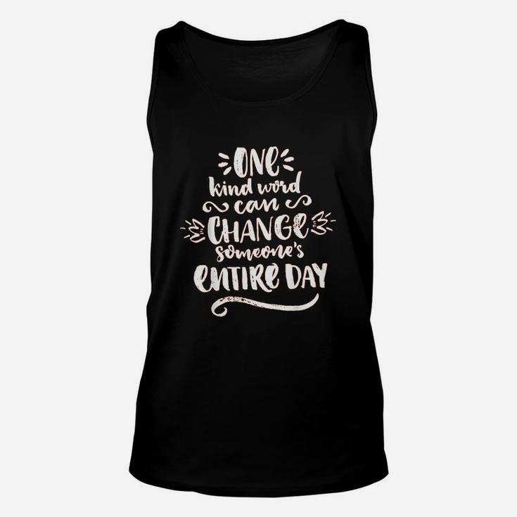 Unity Day Orange Gift And Be Kind Unisex Tank Top