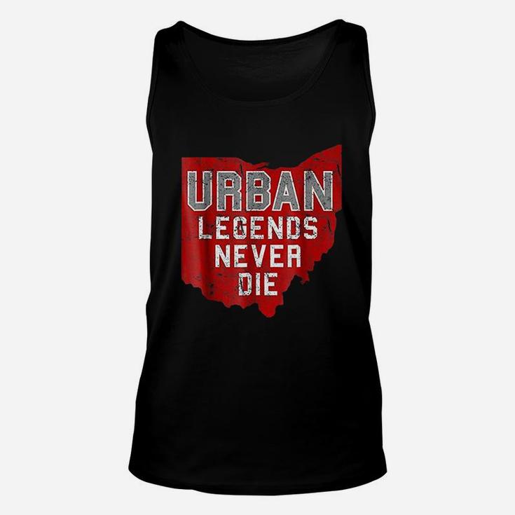 Urban Legends Never Die State Of Ohio Unisex Tank Top