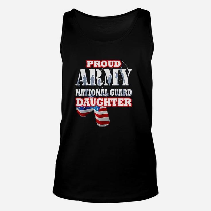 Usa Proud Army National Guard Daughter Unisex Tank Top