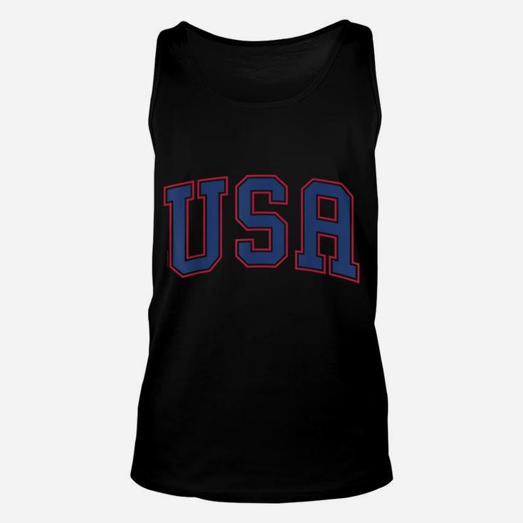 Usa T Shirt Women Men Patriotic American Pride 4Th Of July Unisex Tank Top