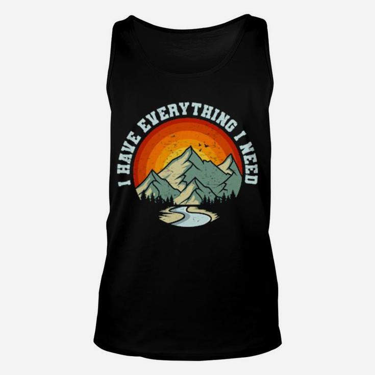 Valentines Day Hiking Couple Matching I Have Everything Unisex Tank Top