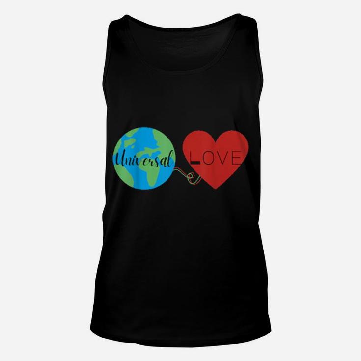 Valentines Day Love Is Universal Diverse February Unisex Tank Top