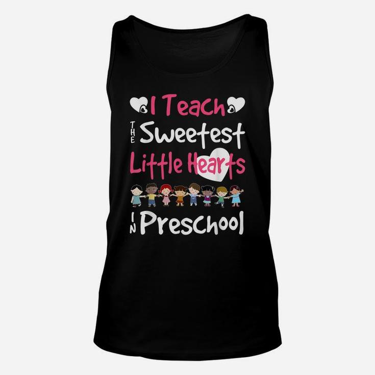 Valentines Day Preschool Teacher For Teachers In Love Gift Unisex Tank Top