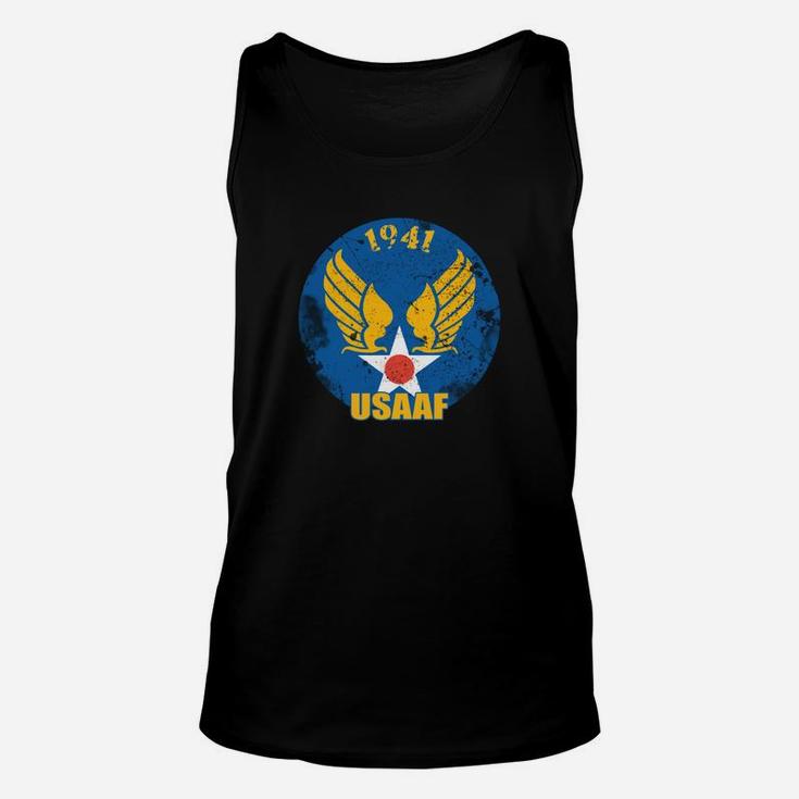 Vintage 1941 Us Army Air Forces Short Sleeve Unisex Tank Top