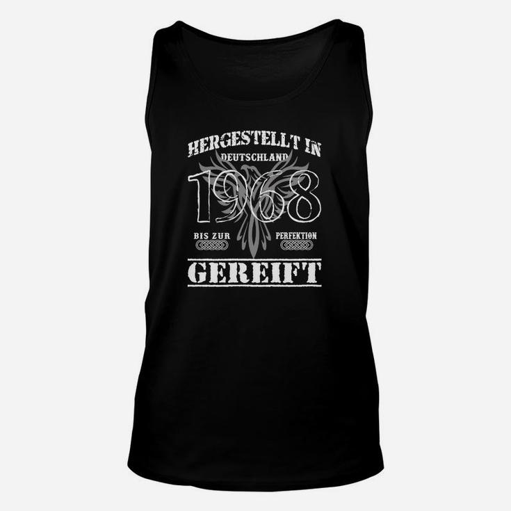 Vintage 1968 Geburtstags-Unisex TankTop Herren, Retro Jahrgang 1968 Design