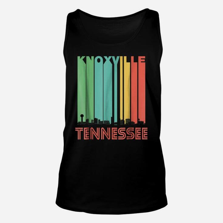 Vintage 1970'S Style Knoxville Tennessee Skyline Unisex Tank Top