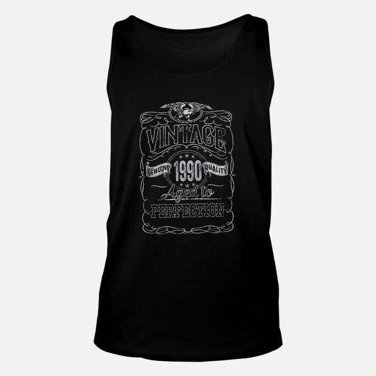 Vintage 1990 Aged To Perfection Unisex Tank Top