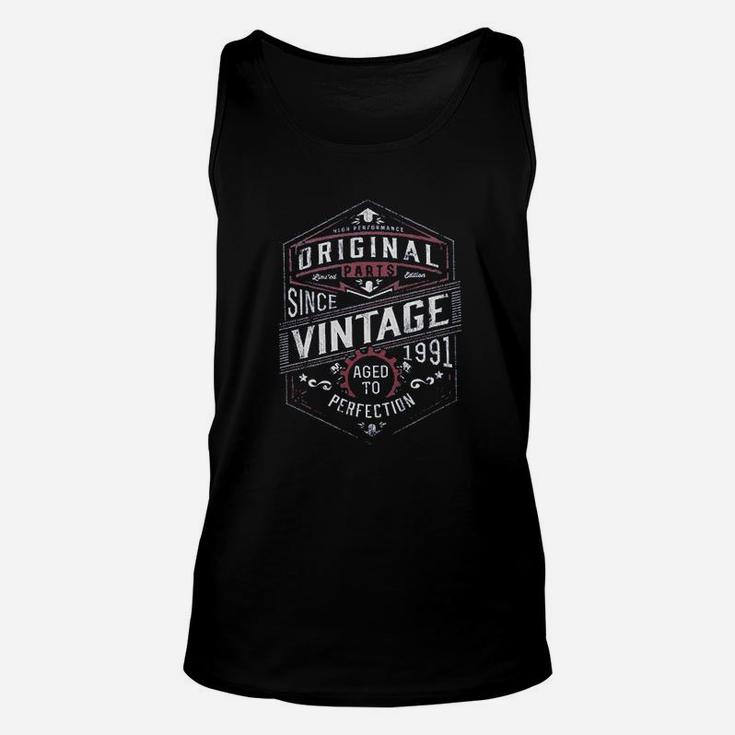 Vintage 1991 Aged To Perfection Unisex Tank Top