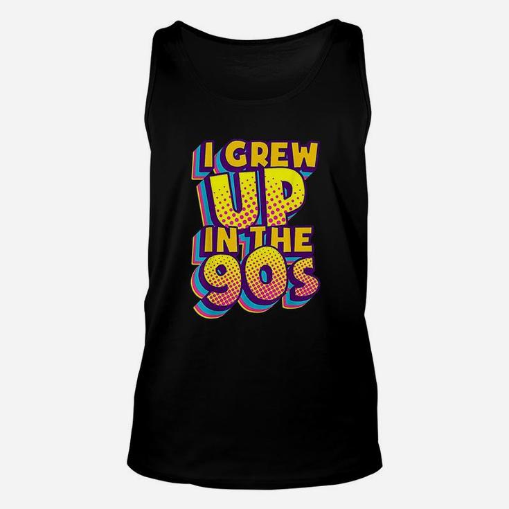 Vintage 90S Grew Up In The 90S Unisex Tank Top