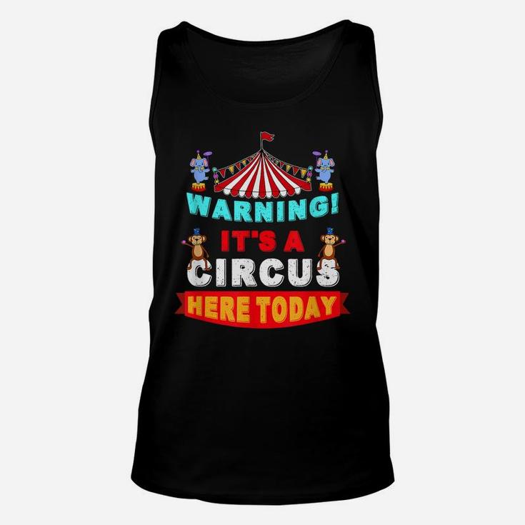 Vintage Costume Event Circus Staff Themed Birthday Party Unisex Tank Top