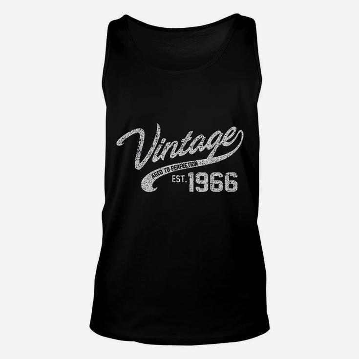 Vintage Made In 1966 55Th Birthday Unisex Tank Top