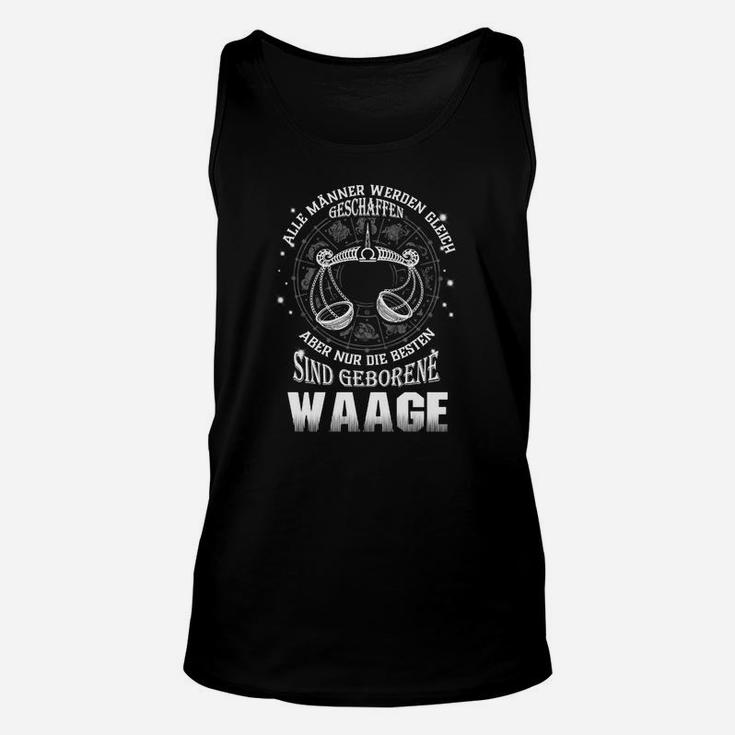 Waage Unisex TankTop für Modebewusste, Einzigartiges Sternzeichen Design