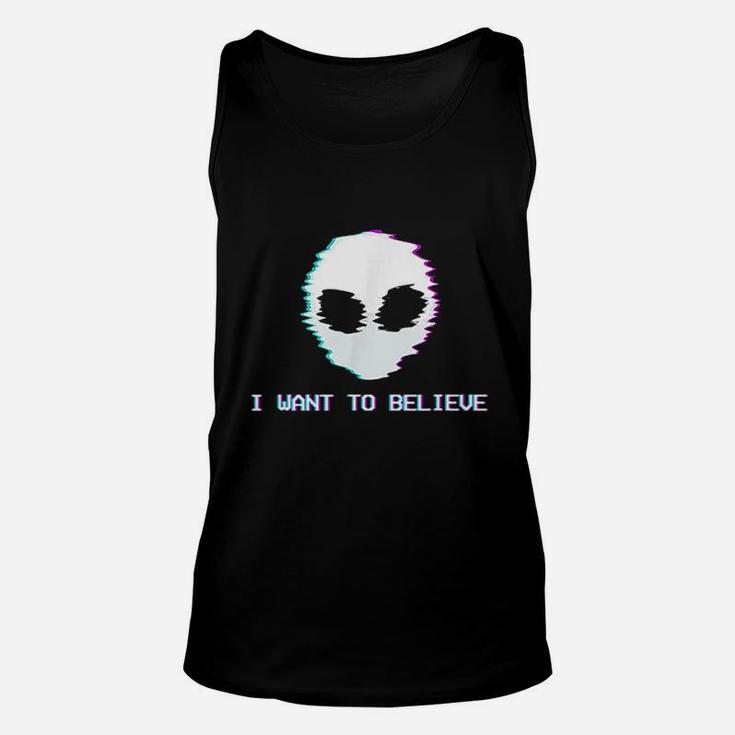 Want To Believe Unisex Tank Top