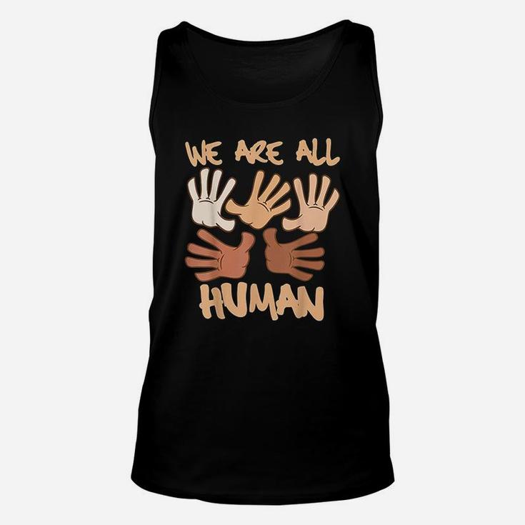 We Are All Human Unisex Tank Top