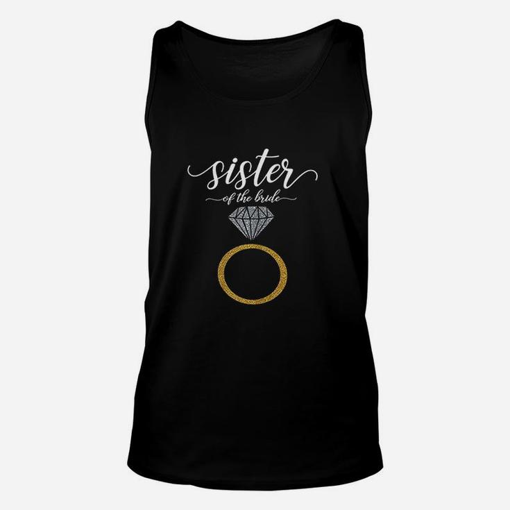 Wedding Bridal Shower Cute Gift Idea For Sister Of The Bride Unisex Tank Top