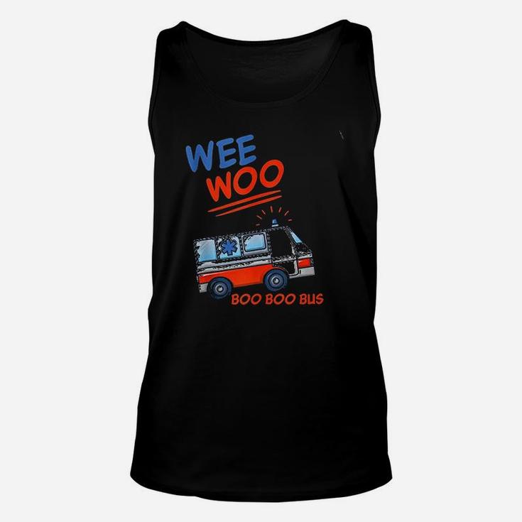 Wee Woo Boo Boo Bus Ambulance Funny Unisex Tank Top