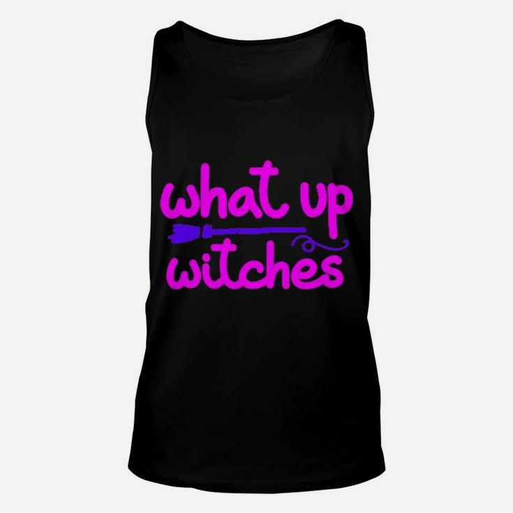 What Up Witches Unisex Tank Top