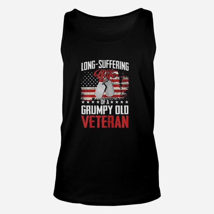 Wife Of A Grumpy Old Unisex Tank Top