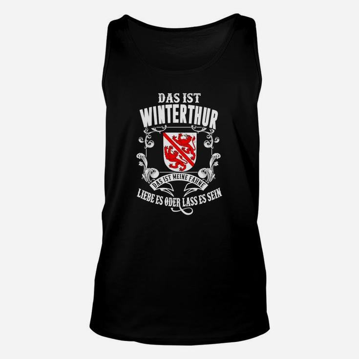 Winterthur Stolz Unisex TankTop, Liebes es oder Lass es