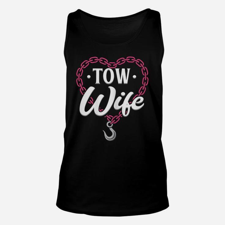 Womens Womens Tow Truck Wife Design - Tow Wife Unisex Tank Top
