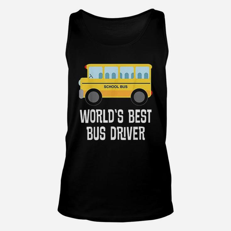 Worlds Best School Bus Driver Unisex Tank Top