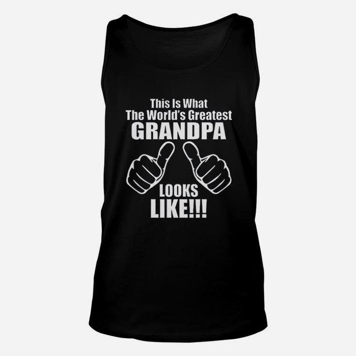 Worlds Greatest Grandpa Unisex Tank Top