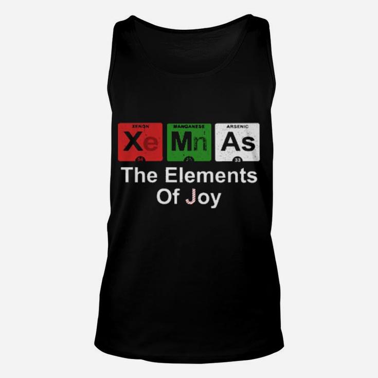 Xmas The Elements Of Joy Unisex Tank Top