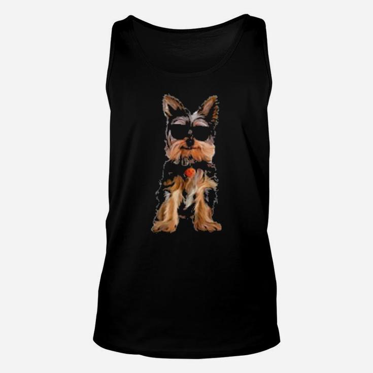 Yorkshire Terrier I Am Multitasking I Can Listen Ignore And Forget At The Same Time Unisex Tank Top
