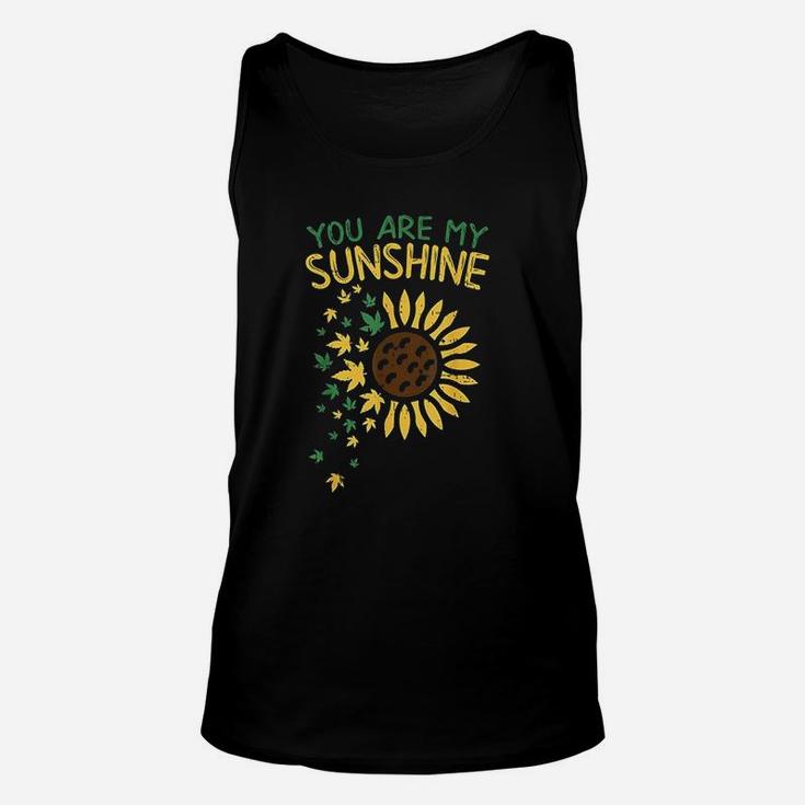 You Are My Sunshine Sunflower Unisex Tank Top