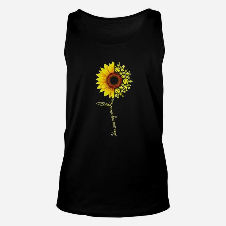You Are My Sunshine Sunflower Unisex Tank Top