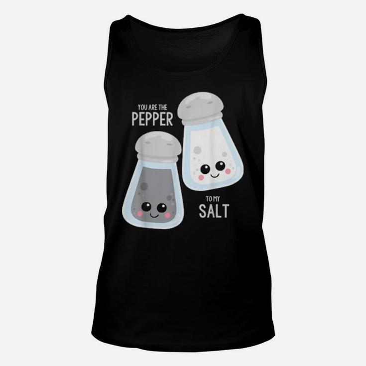 You Are The Pepper To My Salt Best Friend Valentine's Day Unisex Tank Top