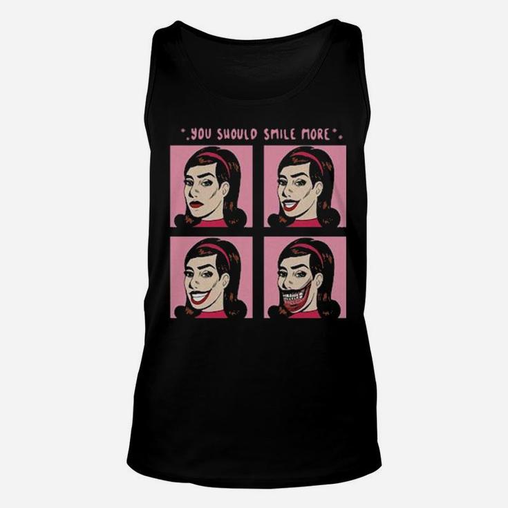 You Should Smile More Unisex Tank Top