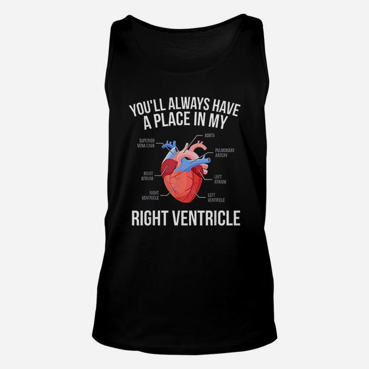 You Will Always Have A Place In My Heart Unisex Tank Top