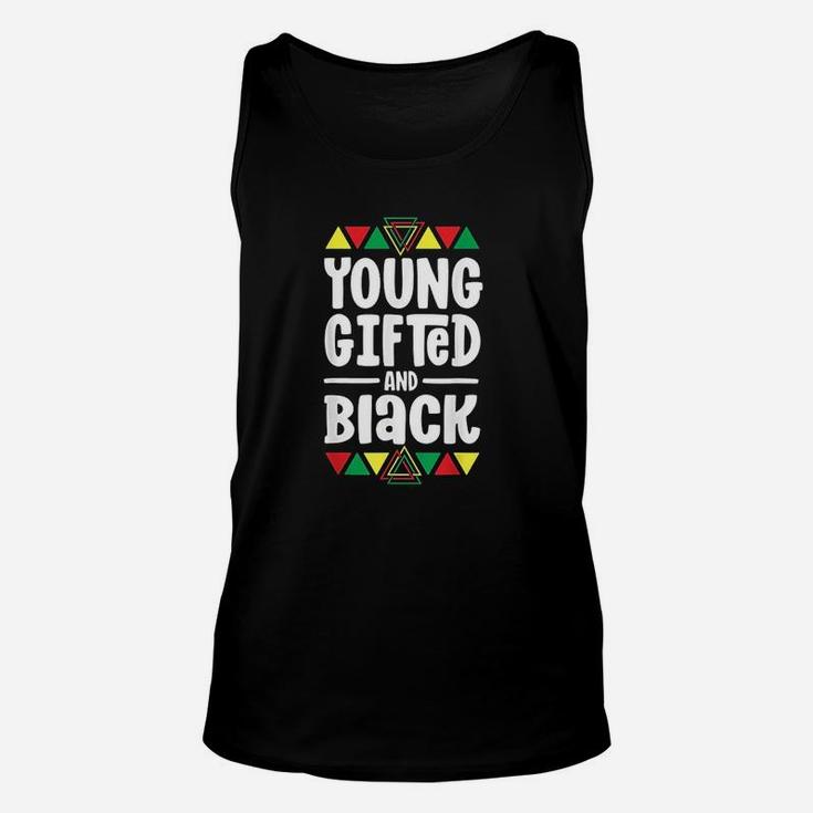 Young Gifted And Black History Unisex Tank Top