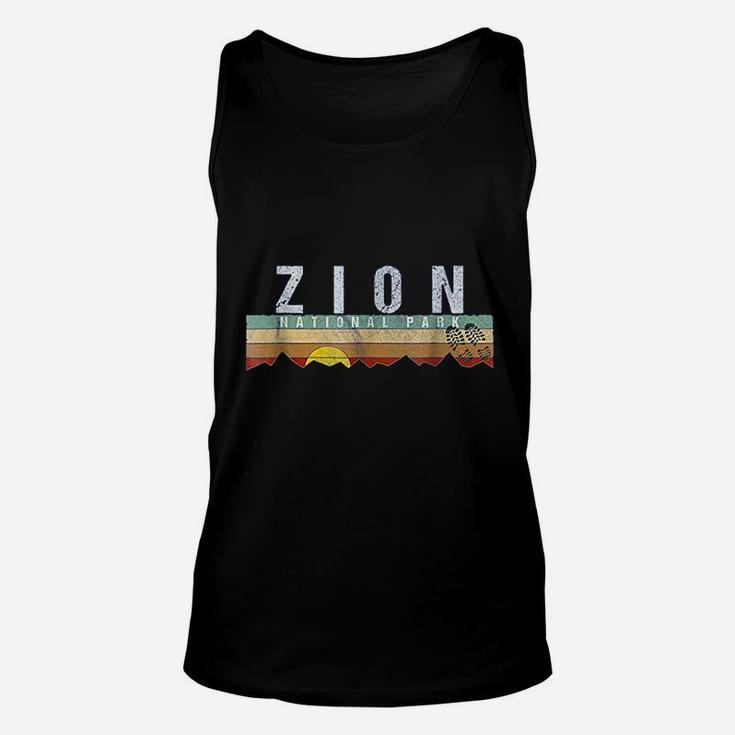 Zion National Park Camping Hiking Unisex Tank Top