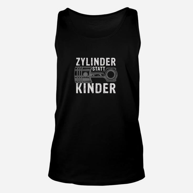 Zylinder Statt Kinder Unisex TankTop, Herrenshirt für Motorsport Enthusiasten