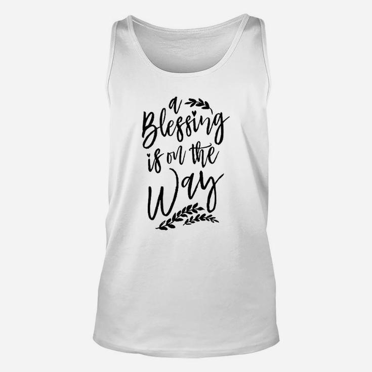 A Blessing Is On The Way Unisex Tank Top