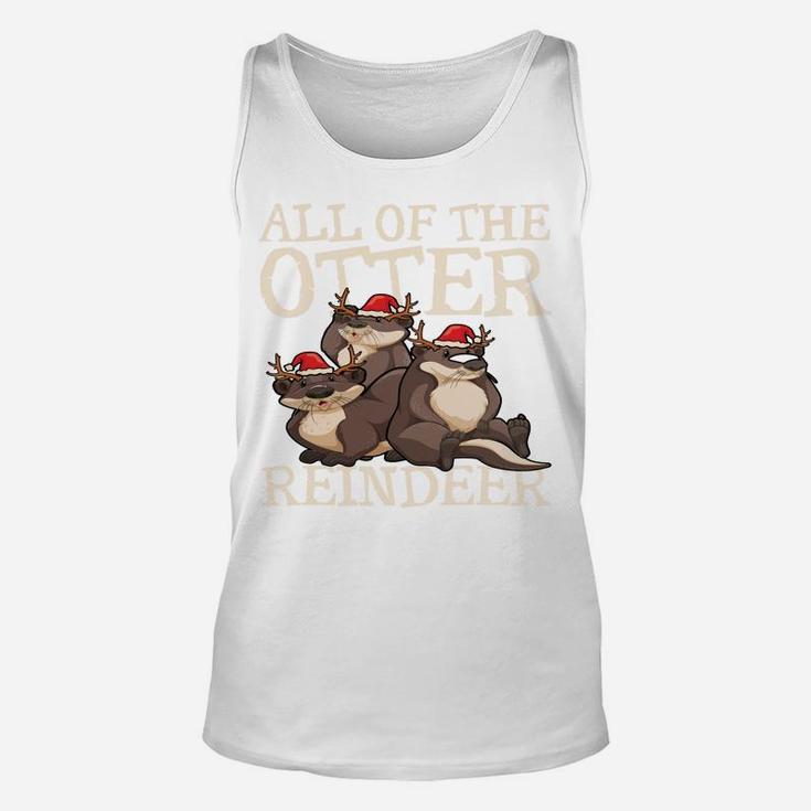 Adorable All Of The Other Reindeer Animal Lovers Christmas Unisex Tank Top