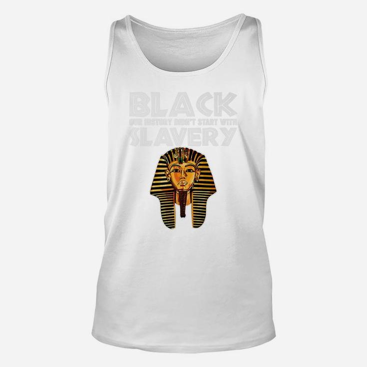 Afro American Black History Started Before Slavery Unisex Tank Top