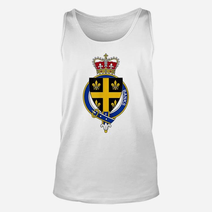 Banks Coat Of Arms - Family Crest Unisex Tank Top