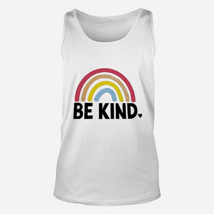 Be Kind Rainbow Unisex Tank Top