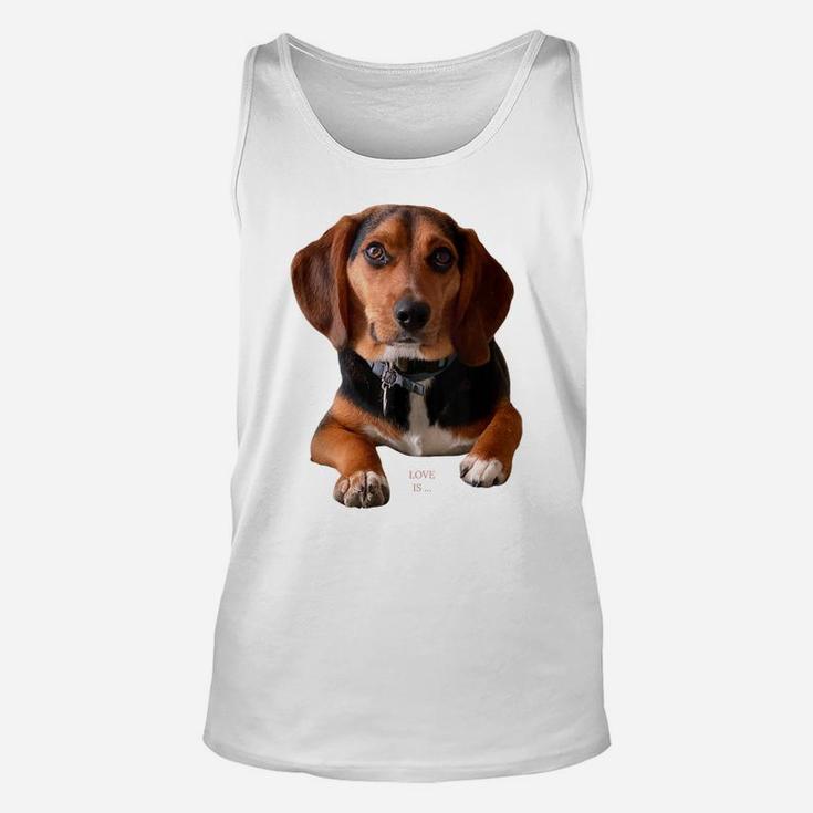 Beagle Shirt Beagles Tee Love Dog Mom Dad Puppy Love Pet T Unisex Tank Top