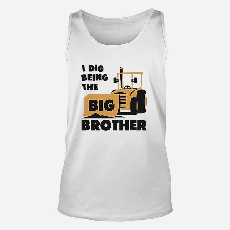 Big Brother Gift For Tractor Unisex Tank Top