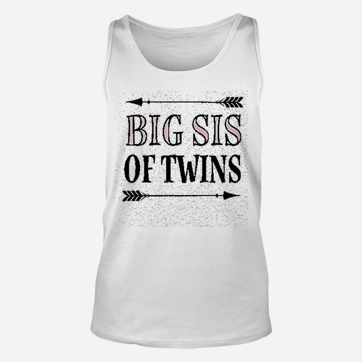 Big Sis Of Twins Sister Unisex Tank Top