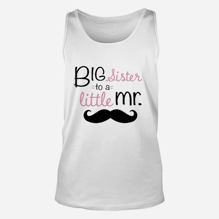Big Sister To A Little Mr Toddler Unisex Tank Top
