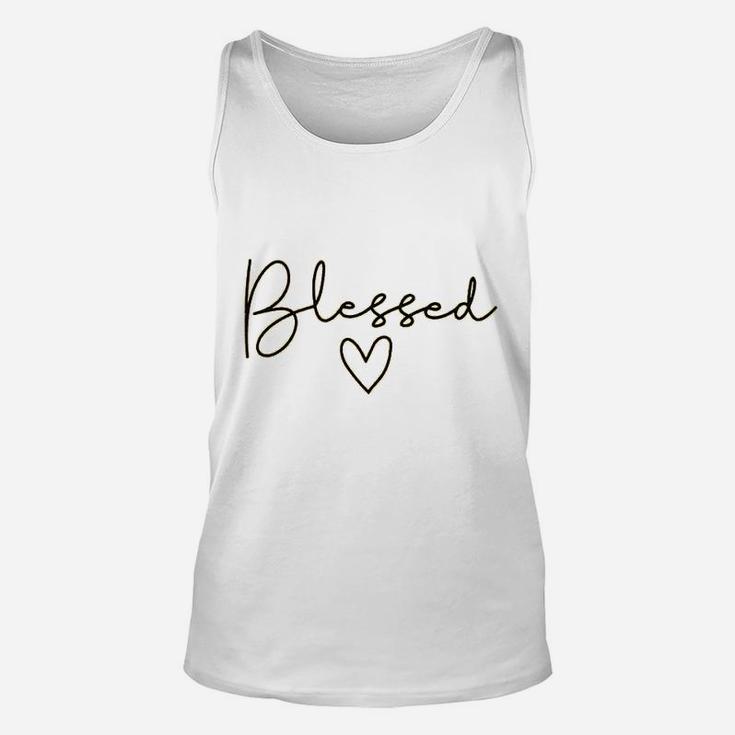 Blessed Heart Unisex Tank Top