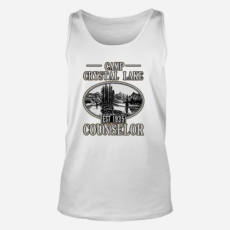 Camp Crystal Lake Counselor 1935 Summer Tv Parody Funny Unisex Tank Top