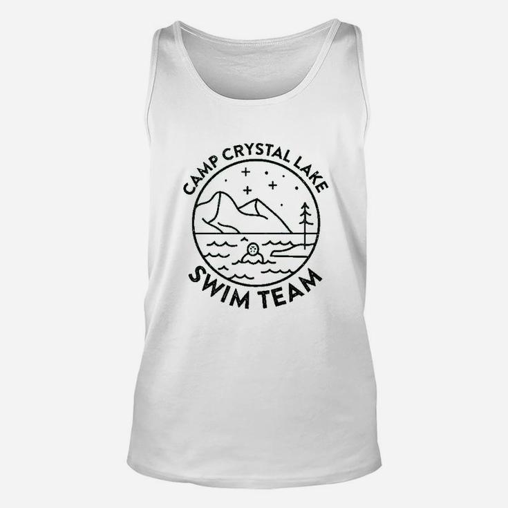 Camp Crystal Lake Counselor Horror Movie Vintage Unisex Tank Top