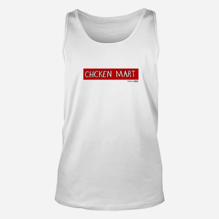 Chicken Mart Sign Central City New Orleans Unisex Tank Top