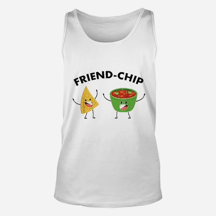 Chips And Salsa Kawaii Funny Friend Chip Unisex Tank Top